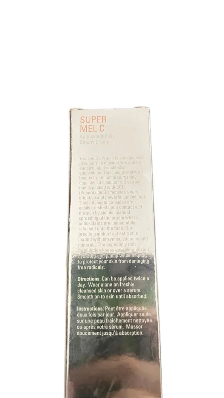 Serious SkinCare Super Mel C Serum NEW SEALED